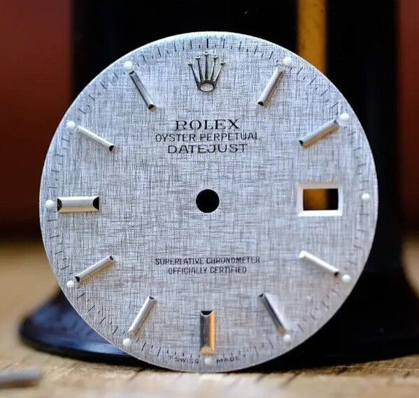 ROLEX DATEJUST STEEL LINEN DIAL INDEX 36MM