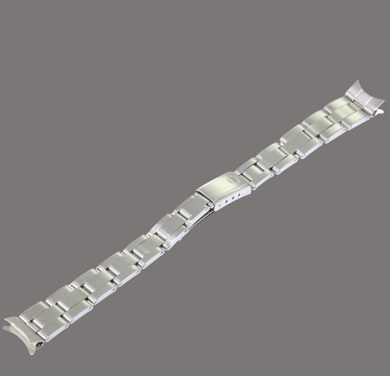 Genuine ROLEX Lady Stainless Steel Folded Oyster Bracelet Watch Band For 26mm