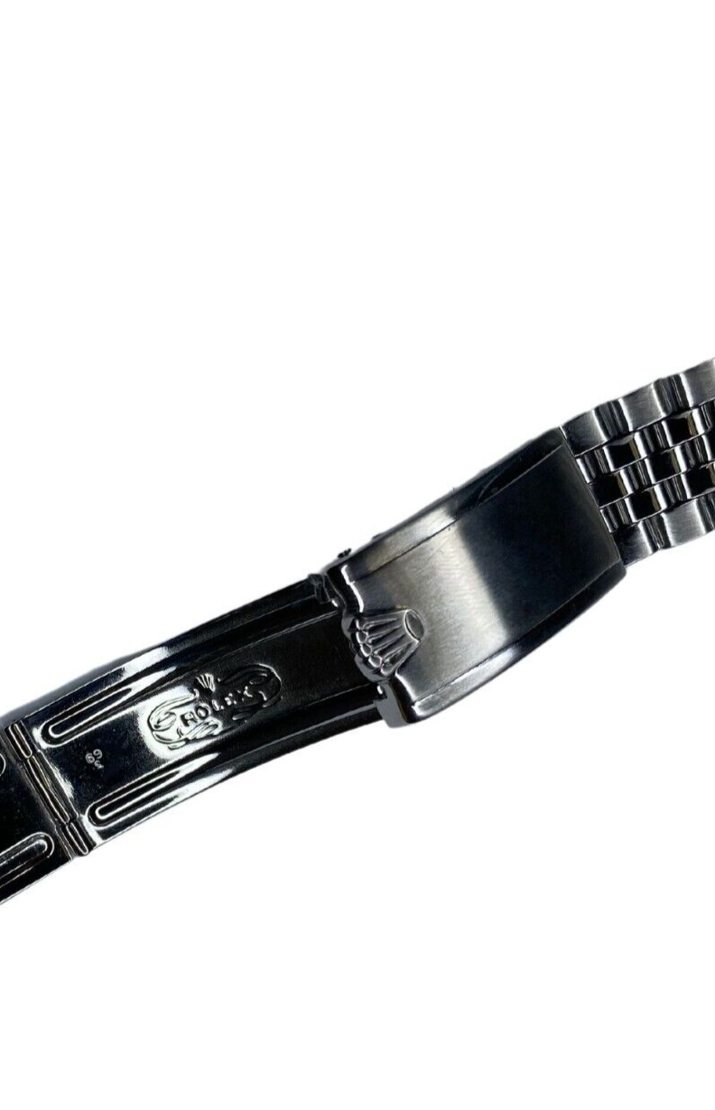 Genuine Rolex mens Stainless Steel Folded Jubilee Bracelet Watch Band For 36mm