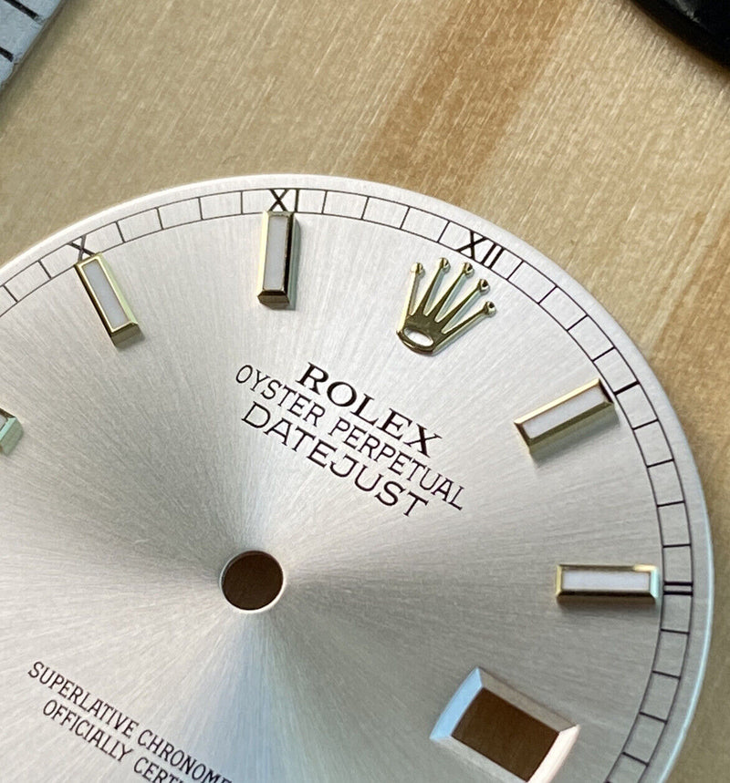 ORIGINAL ROLEX DATEJUST 36MM SILVER DIAL TWO TONE MODEL